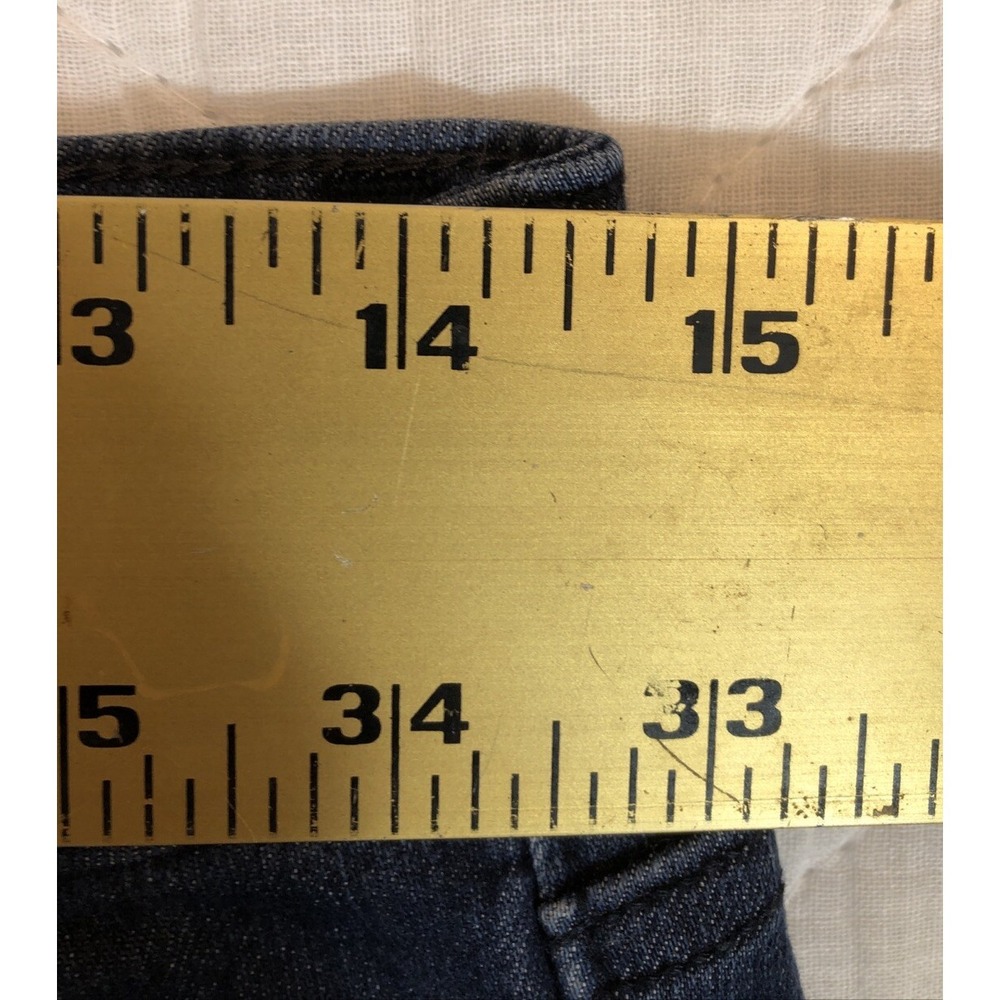 Ann Taylor Loft Jeans Women's Size 27/4 Denim Dark Blue Modern Crop Low Rise - Picture 8 of 13